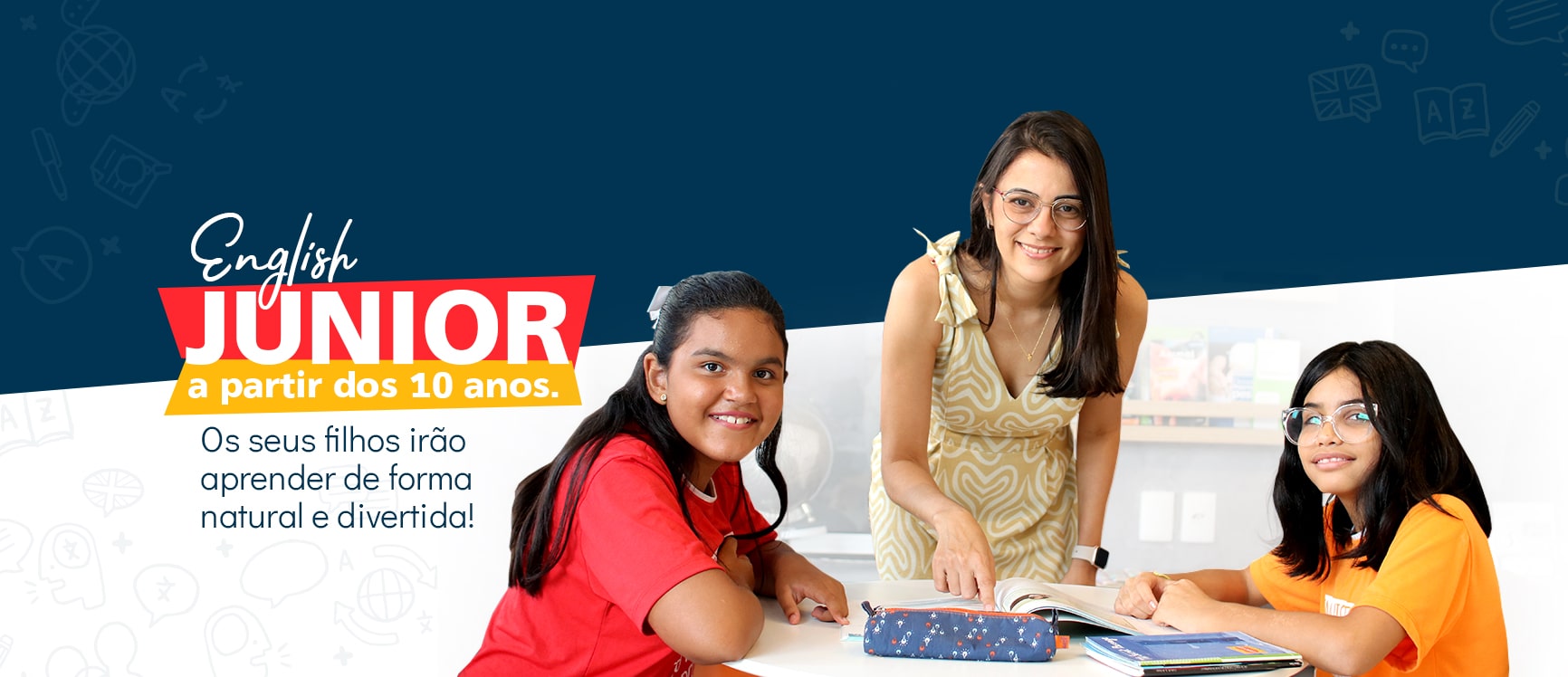 Banner Inglês Júnior